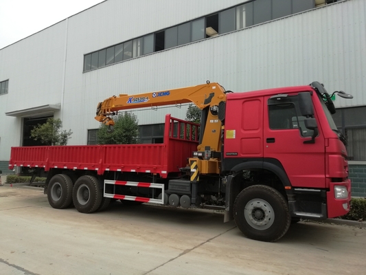Repuestos técnicos de apoyo HOWO 6X4 4X2 camión de carga con grúa y capacidad del motor 4-6L
