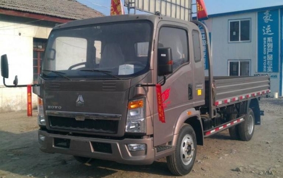 2.4 toneladas Eje delantero Mini camión de descarga/camión de carga para África Peso de carga 1-10 toneladas