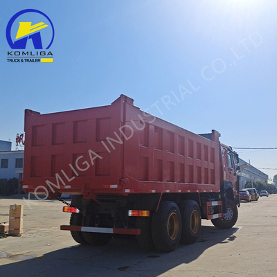 Sinotruck HOWO Usado 371HP 375HP HOWO 10 neumáticos camión de descarga camión de tirón 6X4 para África