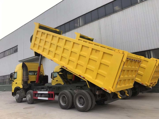 Productos 8X4 12 ruedas camión pesado Sinotruk camión usado con 375 caballos de fuerza