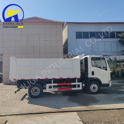 4X2 6 ruedas 3 toneladas 5 toneladas Mini camión de descarga con 7.00r16 6 1 neumático de repuesto al mercado de Senegal