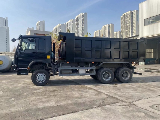 Sinotruk HOWO 10 ruedas 6X4 camión de descarga de arena de minería con cabina Hw76