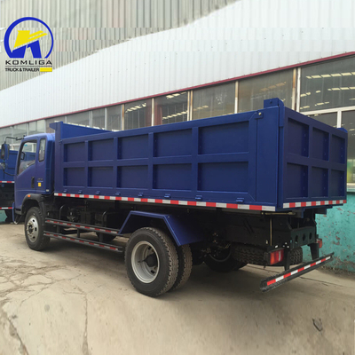 Certificado ISO 4X2 6cbm Foton / Dongfeng / Sinotruk HOWO camión de basura camión de caja