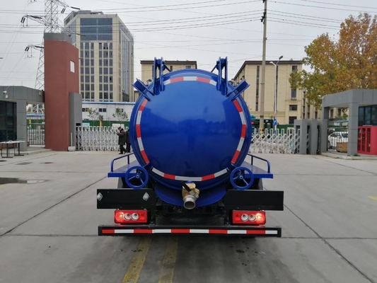 Dongfeng 4X2 10m3 12000 litros camión de aspiración de vacío de alta presión con certificación CEE