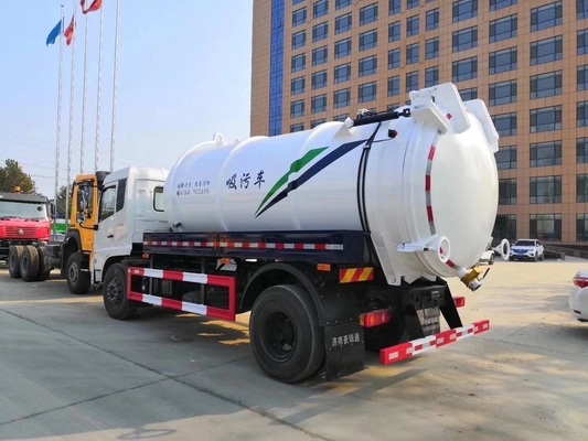 Dongfeng Sinotruck HOWO 4m3 6m3 10m3 camión de aspiración de aguas residuales con modelo de motor Wd615