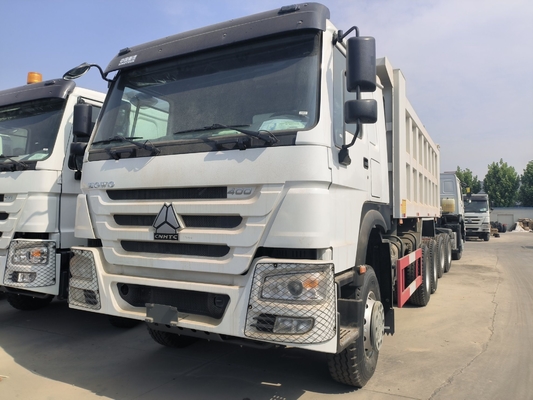 Sinotruk HOWO 6X4 10 ruedas de minería descargador tirador camión de descarga usado con tanque de combustible de 300L