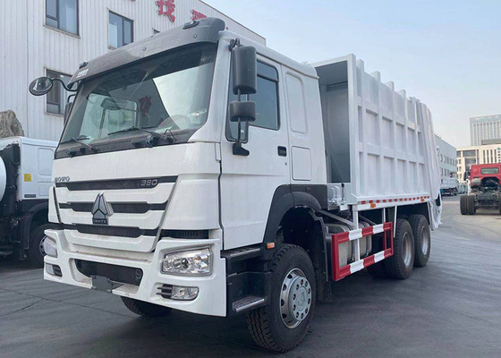 Solicitud personalizada Sinotruk HOWO 6X4 camión compactador de basura 336HP 371HP