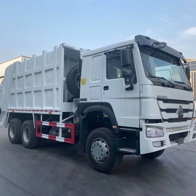 Solicitud personalizada Sinotruk HOWO 6X4 camión compactador de basura 336HP 371HP