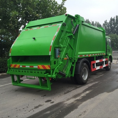 Sinotruk HOWO 4X2 Pequeño camión de basura compactador de 5 toneladas 3 toneladas con 9726 ml de desplazamiento