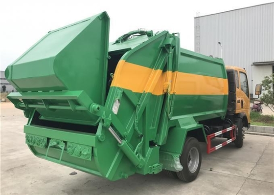 Camión Sino HOWO 4X2 Mini compactador de 5 toneladas Camión de basura Tamaño para la norma de emisiones Euro 2