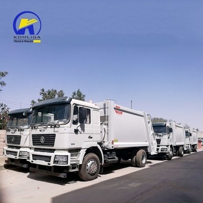 Shacman 8cmb compactador de basura rueda motriz 6×4 volumen M3 1-15m3 para beneficio