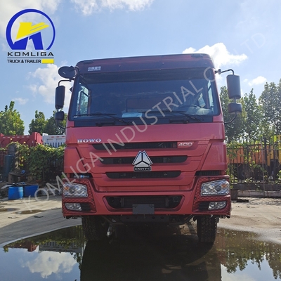 375 HP HOWO 10 ruedas 6X4 camión descargador de tiradores Sinotruk Diesel con tecnología avanzada