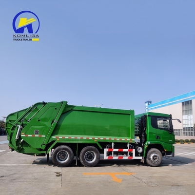 Shacman 6cbm 8cbm camión de basura perfecto para la gestión de residuos urbanos y rurales