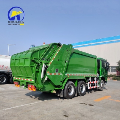 Shacman 6cbm 8cbm camión de basura perfecto para la gestión de residuos urbanos y rurales