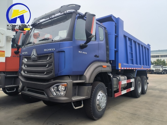 HOWO 10 ruedas 371 HP 6X4 Tipper Sinotruk camión de descarga usado con neumáticos radiales 1200r20