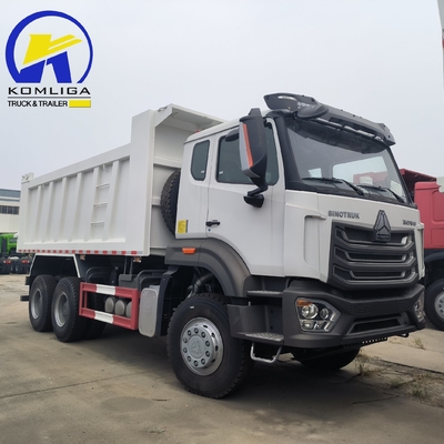 HOWO 10 ruedas 371 HP 6X4 Tipper Sinotruk camión de descarga usado con neumáticos radiales 1200r20