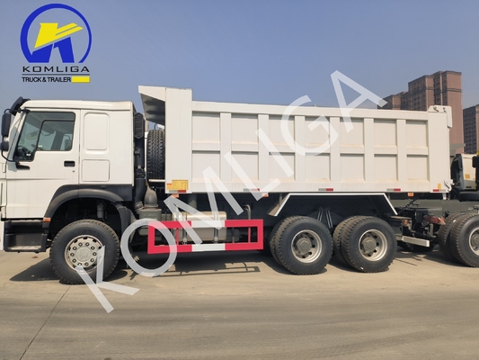 371 CV 6X4 Tipper Sinotruk HOWO camión de descarga usado con asientos ≤5 y transmisión Hw19710