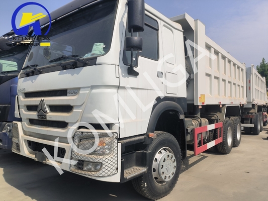 371 CV 6X4 Tipper Sinotruk HOWO camión de descarga usado con asientos ≤5 y transmisión Hw19710