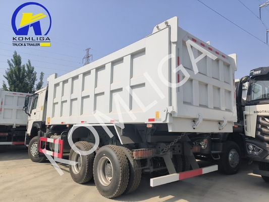 371 CV 6X4 Tipper Sinotruk HOWO camión de descarga usado con asientos ≤5 y transmisión Hw19710