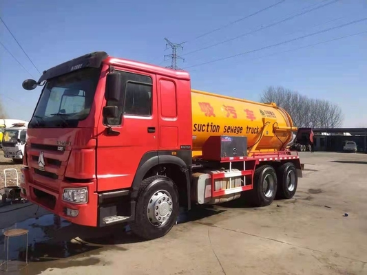 Sinotruk HOWO 6X4 371HP 336HP Camiones usados de bomba séptica Soporte técnico de piezas de repuesto