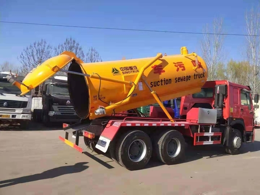 Sinotruk HOWO 6X4 371HP 336HP Camiones usados de bomba séptica Soporte técnico de piezas de repuesto