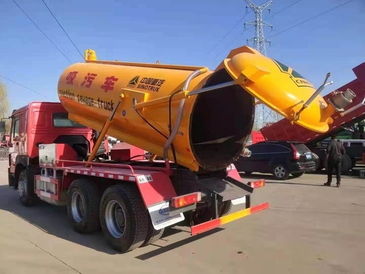 Sinotruk HOWO 10 ruedas 6X4 371HP 20cbm camión depósito séptico para sus necesidades