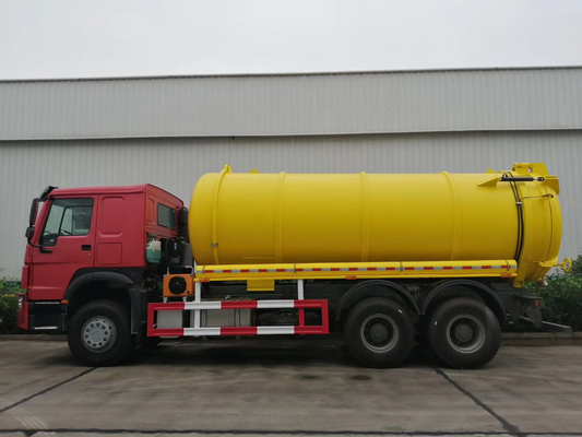 Vender camiones septicos usados de 6X4 336 HP con combustible diésel y estándar de emisiones Euro 2