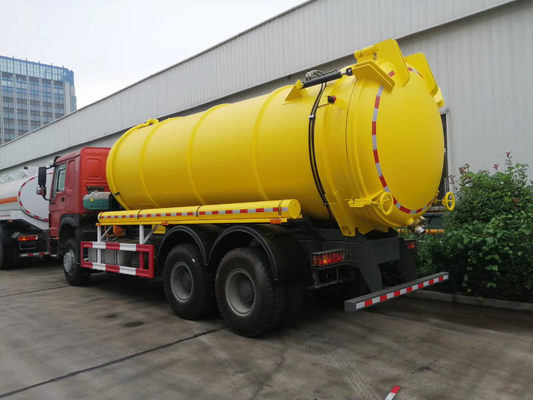 Vender camiones septicos usados de 6X4 336 HP con combustible diésel y estándar de emisiones Euro 2