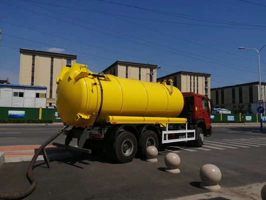 Vender camiones septicos usados de 6X4 336 HP con combustible diésel y estándar de emisiones Euro 2