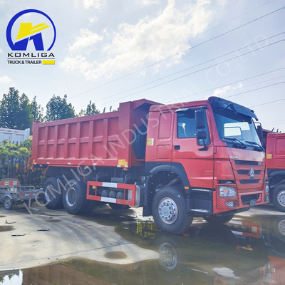 Sinotruck de segunda mano HOWO 10 ruedas 6X4 camión de basura usado camión de retroceso en buenas condiciones