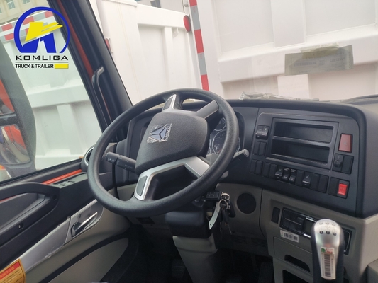 LHD/Rhd Sinotruck usado HOWO 10 ruedas 6X4 camión de descarga camión con cabina HW76 en el mercado