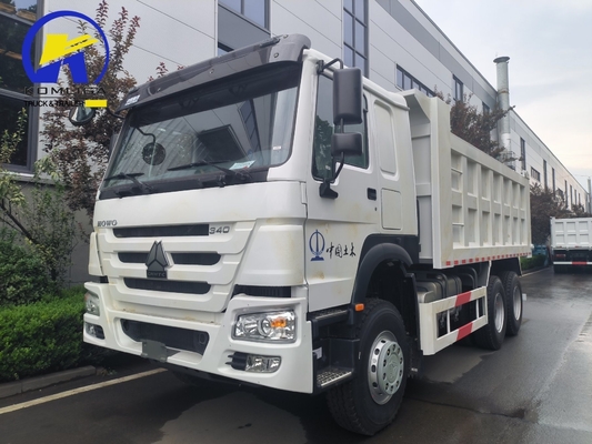 Performance Sinotruck Usado HOWO Camión de trabajo pesado 10 ruedas Camión de retroceso Camión de descarga 6X4