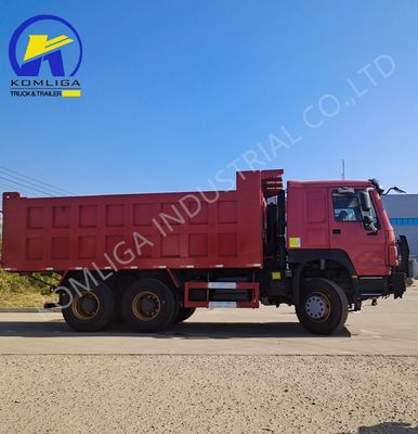 6X4 rueda motriz Sinotruk usado HOWO de trabajo pesado 10 ruedas tirador camión de basura