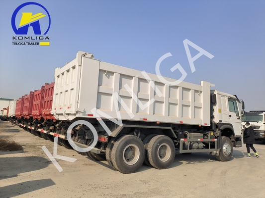 Tipo de transmisión manual Sinotruk utilizado HOWO 10 ruedas tirador 6X4 camión de minería