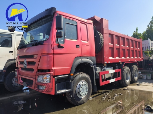 Tipo de transmisión manual Sinotruk utilizado HOWO 10 ruedas tirador 6X4 camión de minería