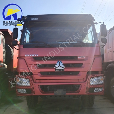 Tipo de transmisión manual Sinotruk utilizado HOWO 10 ruedas tirador 6X4 camión de minería