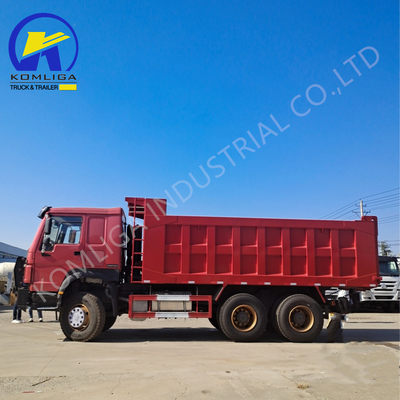 Sinotruk Usado HOWO Camión 10 ruedas tirador 6X4 camión de minería con motor Wd615.47