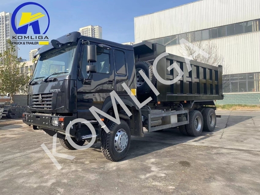 Sinotruk usó HOWO 10 ruedas de tirador de basura 6X4 camión de minería para su sitio de minería