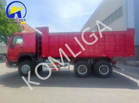 Sinotruk usó un camión de descarga de minería 6X4 para transporte de carga pesada