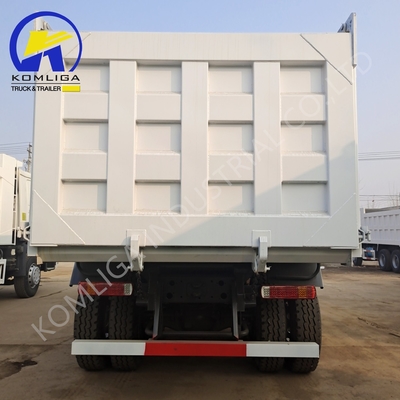 Un dormitorio con aire acondicionado Sinotruk HOWO 10 ruedas 371HP camión basurero 21-30t capacidad de carga