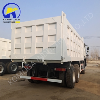 Un dormitorio con aire acondicionado Sinotruk HOWO 10 ruedas 371HP camión basurero 21-30t capacidad de carga