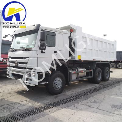 Sinotruk HOWO 6X4 10 ruedas 371HP camión de descarga con transmisión Hw19710 y capacidad de carga de 21-30t