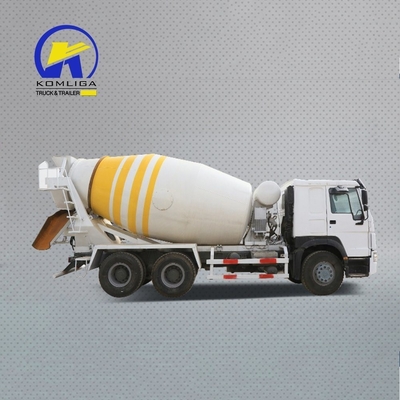 Sinotruck HOWO 8 cúbicos 10 cúbicos mezclador de hormigón camión con doble reducción eje de accionamiento