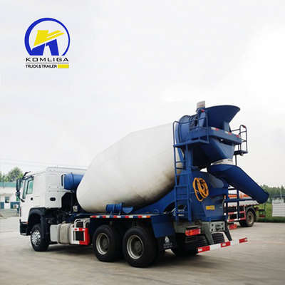 Sinotruck HOWO 8 cúbicos 10 cúbicos mezclador de hormigón camión con doble reducción eje de accionamiento