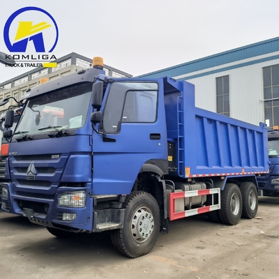 Sinotruk HOWO 6X4 10 ruedas 371HP camión usado basurero con remate ventral elevación hidráulica