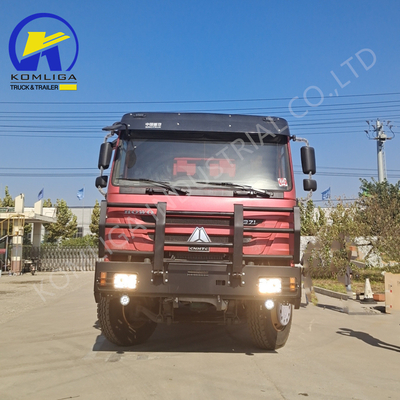 Sinotruk HOWO 6X4 10 ruedas 371HP tirador de minería camión usado basurero para trabajos de construcción