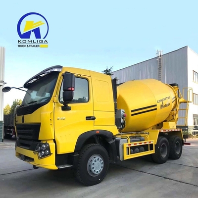 Sinotruk 6X4 8m3 9m3 10 metros cúbicos autocarga mezcladora de mezcla de hormigón