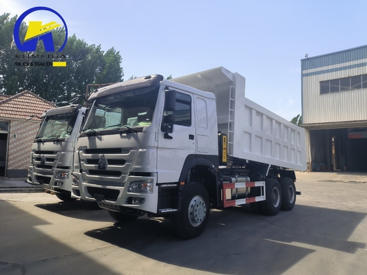 Sinotruk 6X4 10 ruedas 371HP tirador de minería utilizado HOWO camión de basura para operaciones mineras