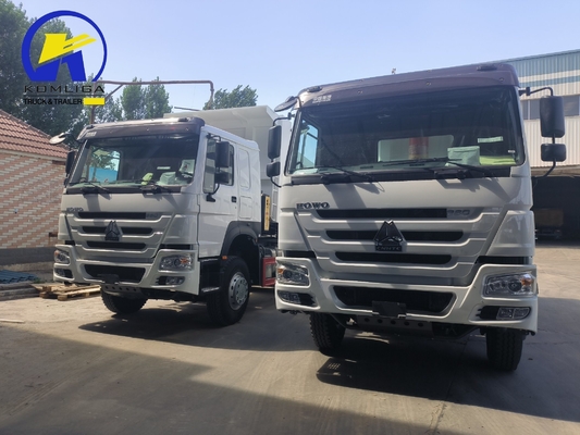 Sinotruk 6X4 10 ruedas 371HP tirador de minería utilizado HOWO camión de basura para operaciones mineras
