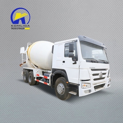 HW19710 Transmisión HOWO autocarga mezclador de hormigón camión para sus necesidades de construcción